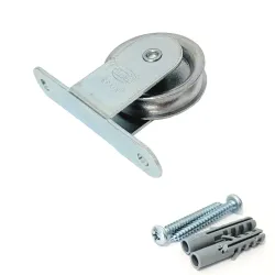 Bloczek do linek na płytce, metalowe kółko 38mm mod.8