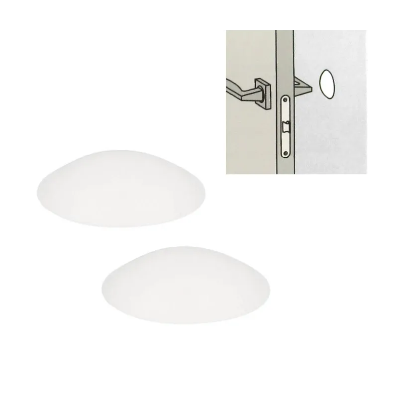 Odbój drzwiowy 60mm biały odbojnik ścienny 2 szt. mod.411 DIS