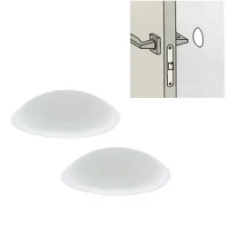 Odbój drzwiowy 60mm mleczny odbojnik ścienny 2 szt. mod.411 DIS