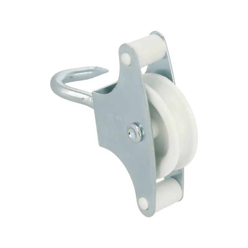 Bloczek do linek 8mm z hakiem plastikowe kółko 39mm mod.5
