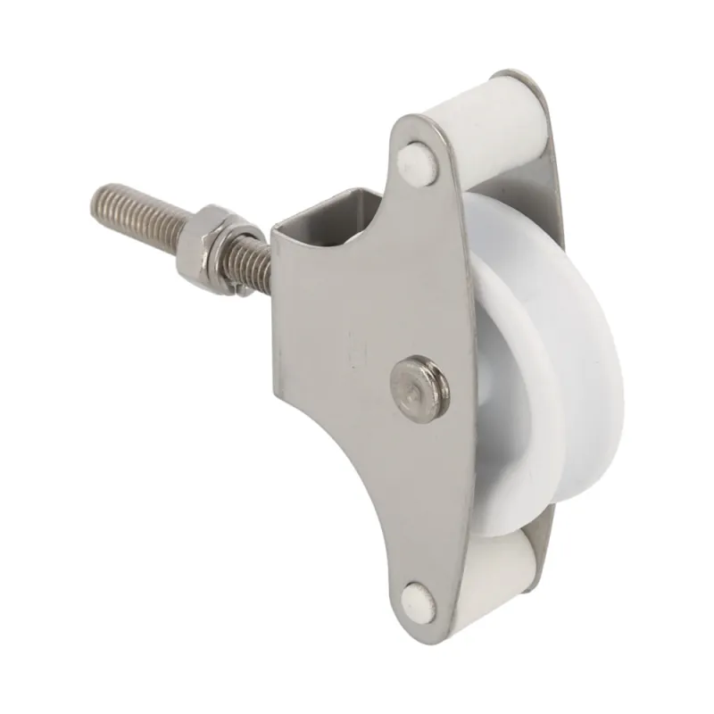 Bloczek do linek INOX śruba M6-40mm plastikowe kółko mod.201