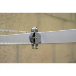 Bloczek do linek INOX śruba M6-40mm metalowe kółko 39mm inox mod.20 DIS 2x