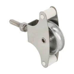 Bloczek do linek INOX śruba M6-40mm metalowe kółko 39mm inox mod.20 DIS 2x