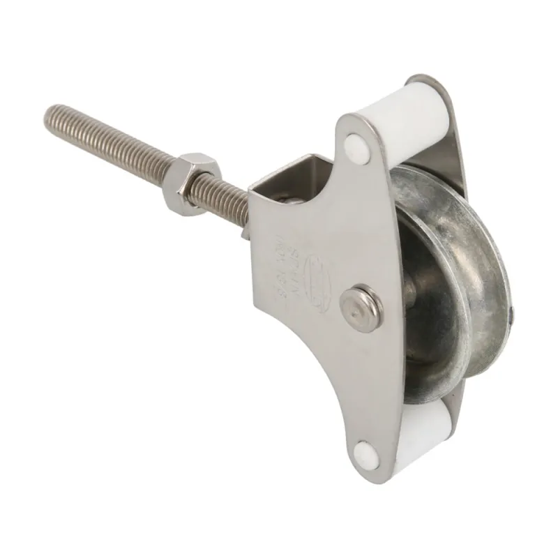 Bloczek do linek INOX śruba M6x60mm metalowe kółko 39mm mod.22