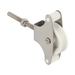 Bloczek do linek śruba M6-60mm plastikowe kółko 39mm inox mod.212