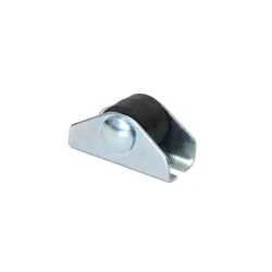 Kółko nylonowe 15mm stała płytka czarne mod. 1300