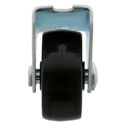 Kółko nylonowe 25mm stała płytka czarne mod. 1300