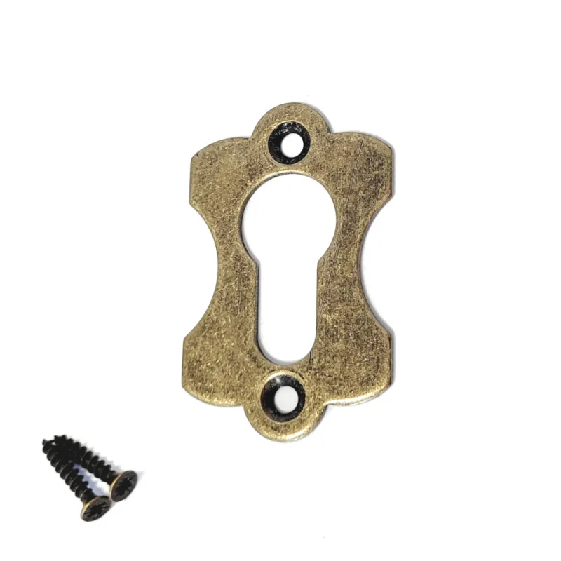 Szyld wkładki 60x38mm złoto antyczne mod.12