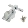 Zasuwa nawierzchniowa 165mm chromowa 105x84mm mod. 1P EAN