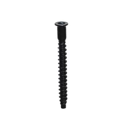 Wkręty meblowe 5x50mm czarne 6szt. imbus konfirmat