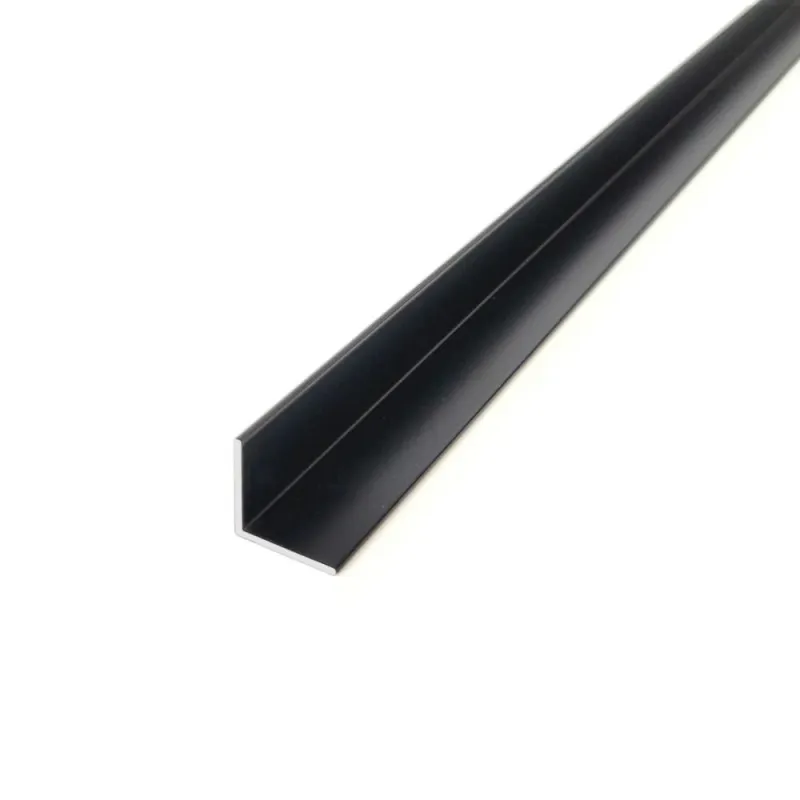 Profil kątowy 20x20mm dł. 1m aluminiowy czarny mat