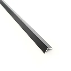 Profil kątowy 15x15mm dł. 2,5m aluminowy czarny mat