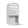 Skrzynka na listy 400x240x80mm biała mod.4