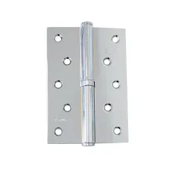 Zawias do drzwi 120x80mm stal chrom połysk rozłączny PRAWY (pl) mod. 5007A