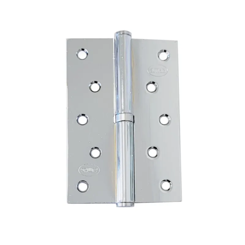 Zawias do drzwi 120x80mm stal chrom połysk rozłączny PRAWY (pl) mod. 5007A