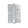 Zawias do drzwi 120x80mm stal chrom połysk rozłączny PRAWY (pl) mod. 5007A