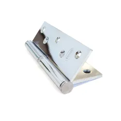 Zawias do drzwi 120x80mm stal chrom połysk rozłączny LEWY (pl) mod. 5007A