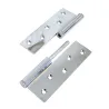 Zawias do drzwi 120x80mm stal chrom połysk rozłączny LEWY (pl) mod. 5007A