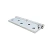Zawias do drzwi 120x80mm stal chrom połysk rozłączny LEWY (pl) mod. 5007A