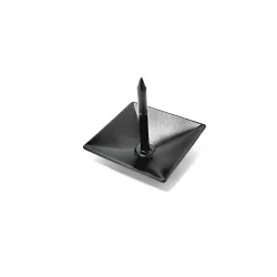 Ćwiek gwóźdź ozdobny piramida 28x28mm czarny mod.2