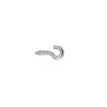 Haczyki półpełne 2x16mm cynkowane półoczka wkręcane 26szt.