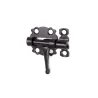 Zasuwka stalowa 30x30mm czarna meblowa mod. 484