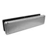 Wrzutnia na listy dwustronna 76x310mm ze szczotką nikiel satyna 40-80 mod. NU MAIL