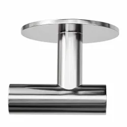 Wieszak łazienkowy inox 60mm przyklejany mod. 6 DIS