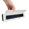 Wrzutnia na listy dwustronna 76x310mm ze szczotką Biała 40-80 mod. NU MAIL