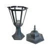 Lampa ogrodowa stojąca 458x230mm zieleń antyczna mod.3030