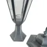 Lampa ogrodowa stojąca 458x230mm zieleń antyczna mod.3030