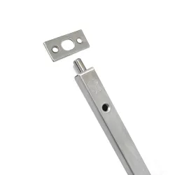 Zasuwa czołowa stal nierdzewna INOX 300x16mm KANTRYGIEL przekładany mod. 401