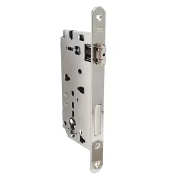Zamek rolkowy na wkładkę 50mm F22x238mm nikiel połysk SICUREZZA