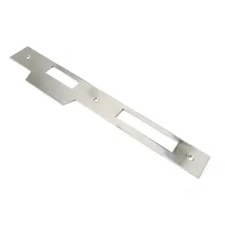 Zaczep 204x25mm z najazdem 12mm niklowany do zamków SICURREZA