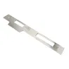 Zaczep 204x25mm z najazdem 12mm niklowany do zamków SICURREZA