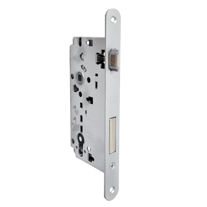 Zamek drzwiowy na wkładkę 85/60 czoło 22x238 chrom mat SICUREZZA 2.0