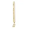 Zasuwa czołowa mosiądzowana 200x16mm Kantrygiel przekładany mod. 401