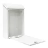 Skrzynka na listy 400x250x100mm stalowa biała mod.2