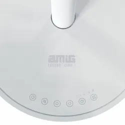 Wentylator bezprzewodowy 27W podłogowo-biurkowy mod. GALAIR-01 biały