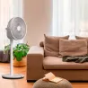 Wentylator bezprzewodowy 27W podłogowo-biurkowy mod. GALAIR-01 biały