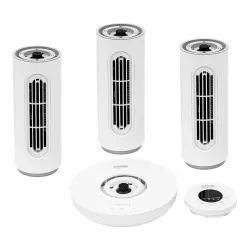 Wentylator kolumnowy modułowy 20W mod. AIZE-01 biały