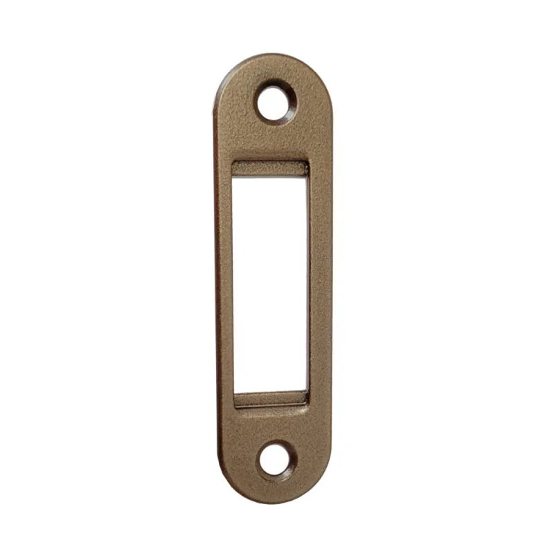 Zaczep regulowany EASY-FIX 22x82x1,2mm jasny  brąz