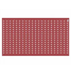 Panel narzędziowy arkusz 980x460mm czerwony Ref. 471