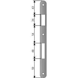 Zaczep PATENT F20/238 okr. końce żół.ocy