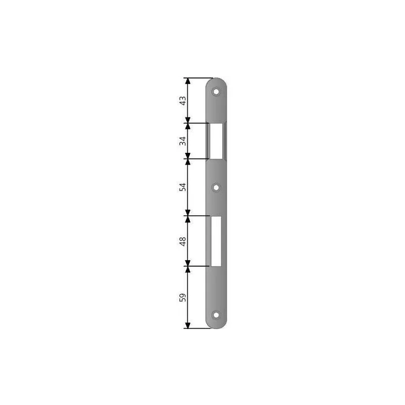 Zaczep PATENT F20/238 okr. końce żół.ocy