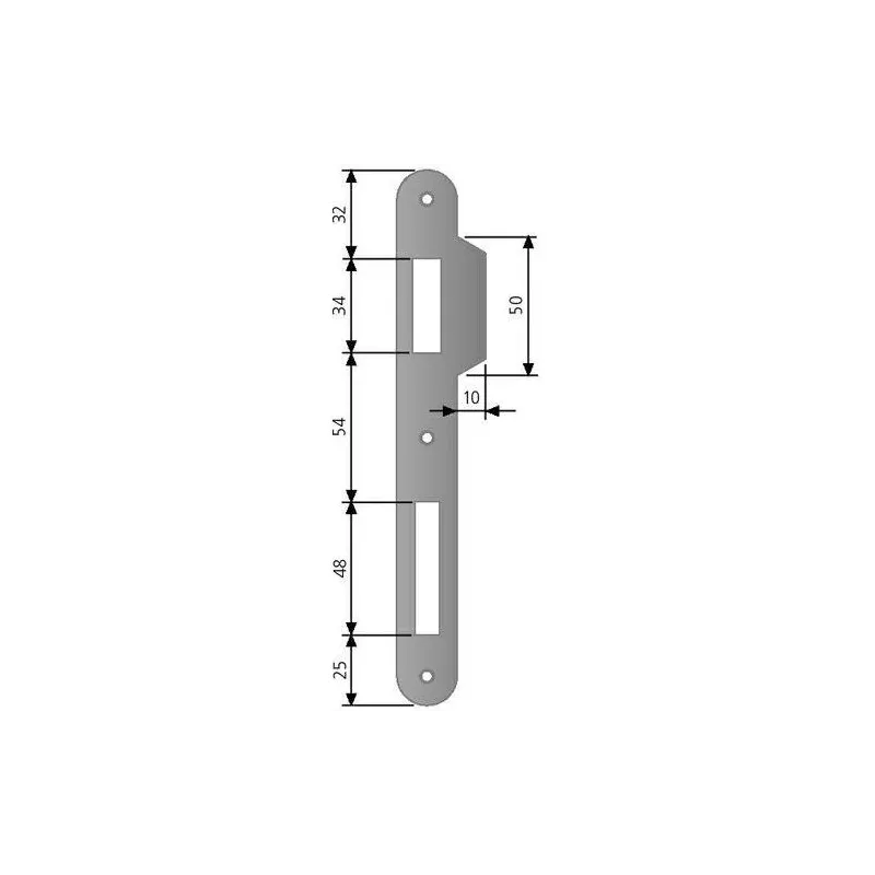 Zaczep PATENT F22/193 naj. okr. niklowa