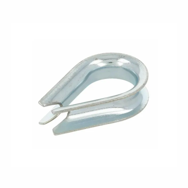 Kausza sercówka chomątko do linek 4-5mm galwanizowana 33x24mm mod. 30162