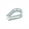 Kausza sercówka chomątko do linek 4-5mm galwanizowana 33x24mm mod. 30162