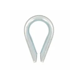 Kausza sercówka chomątko do linek 4-5mm galwanizowana 33x24mm mod. 30162