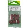 Podpórka meblowa 19x15mm brąz plastikowa 8szt. mod.165